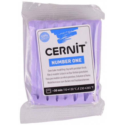 Cernit Modellervoks Unicolor 014 - Syrenlilla 56g