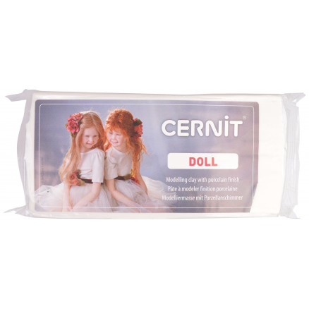 Cernit Modellervoks Unicolor 051 Hvid 500g - Kreativ DIY