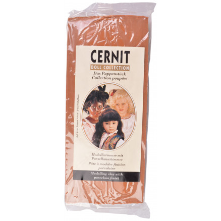 Cernit Modellervoks Unicolor 054 Karamel 500g - Kreativitet!