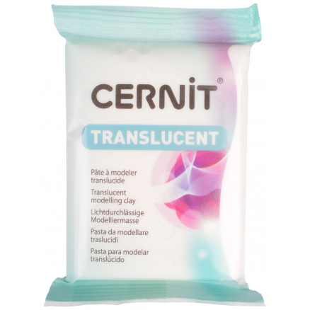 Cernit Modellervoks Unicolor 221 Transparent 56g - Kreativitet!