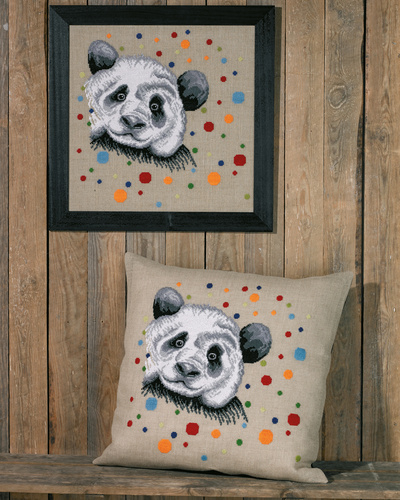 Broderi Kit - Panda Design fra by Permin