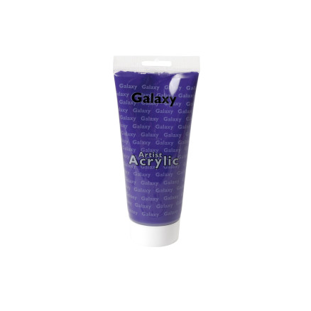 Galaxy Artist Akrylmaling Mørk Blå/Lilla 200ml - Kreativ DIY