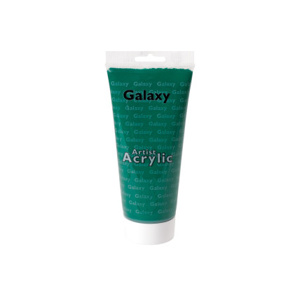 Galaxy Artist Akrylmaling Smaragdgrøn 200ml - Kreativ Maling