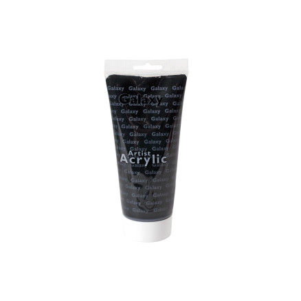 Galaxy Artist Akrylmaling Sort 200ml - Kreativ Maling