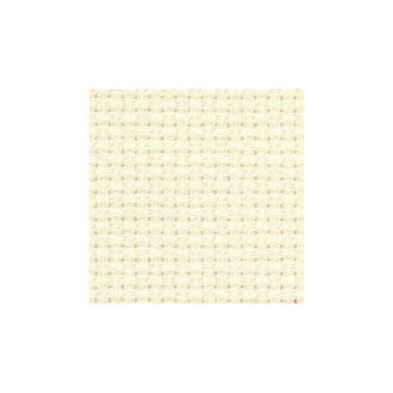 Permin Aida 5,4tr Broderistof Ecru 43x50cm - Fantastisk Kvalitet
