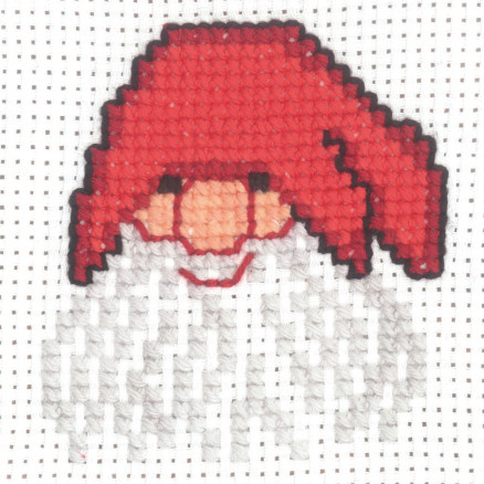 Permin Broderikit Aida Nisse - 10x10 cm til Håndarbejde