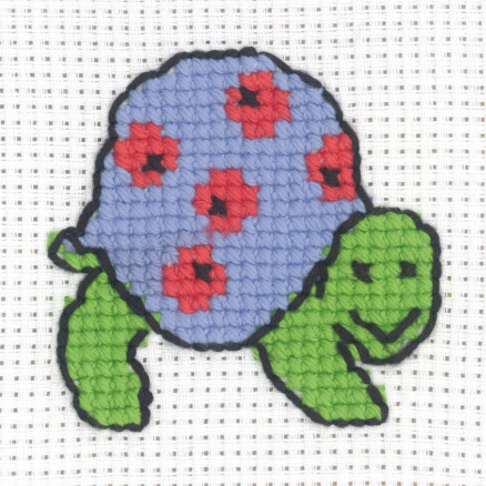 Permin Broderikit Aida Skildpadde - Håndarbejde Tilbud