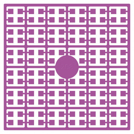 Pixelhobby Midi Perler 208 Violet - 140 Pixels til Kreativitet