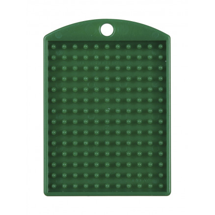 Pixelhobby Nøglering Medallion Grøn 3x4cm - Kreativ DIY
