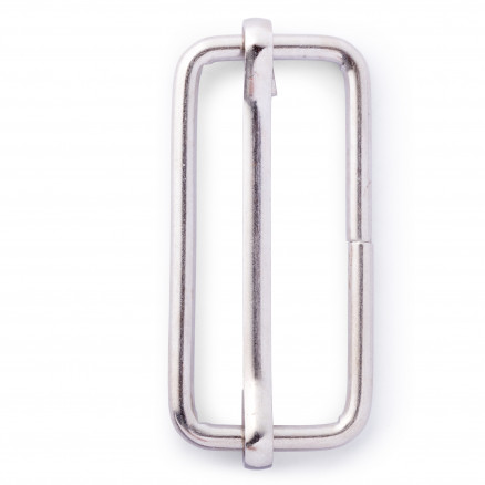 Justerbar Metal Spænde i Sølv fra Prym - 30mm