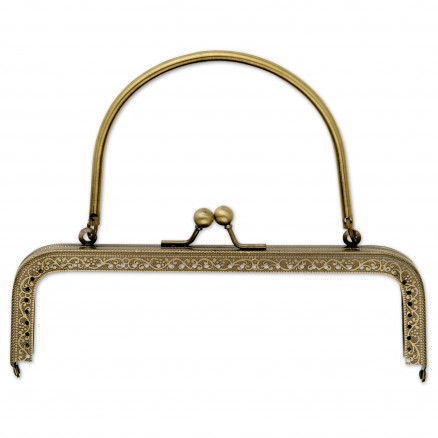 Prym Taskebøjle Elisabeth i Antik Messing - 17,6x6,3 cm