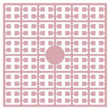 Pixelhobby Midi Perler 103 Lys Rosa 2x2mm - 140 pixels