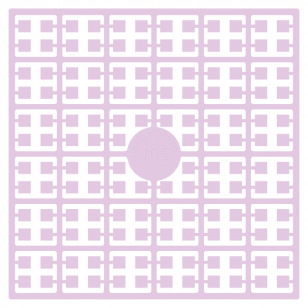 Pixelhobby Midi Perler 105 Lys Violet 2x2mm - 140 pixels