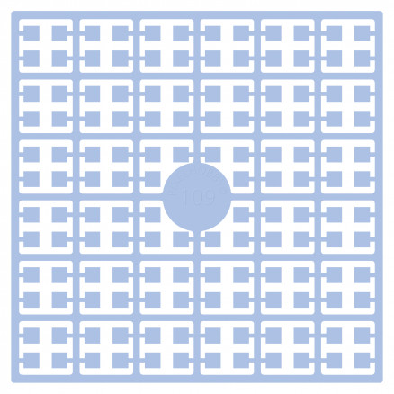 Pixelhobby Midi Perler 109 Lys Blå 2x2mm - 140 pixels