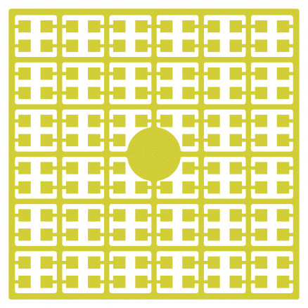 Pixelhobby Midi Perler 133 Citrongul 2x2mm - 140 pixels