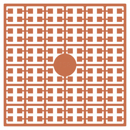 Pixelhobby Midi Perler 158 Lys Koralrosa 2x2mm - 140 pixels