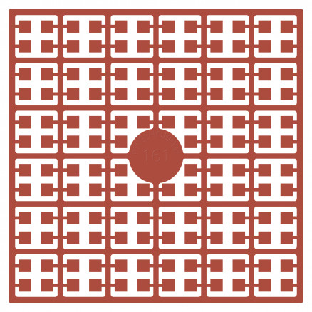 Pixelhobby Midi Perler 161 Lys Terracotta 2x2mm - 140 pixels