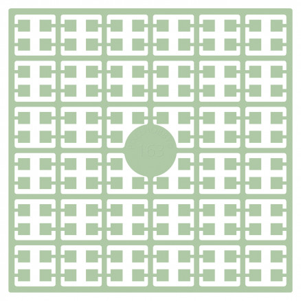 Pixelhobby Midi Perler 163 Ekstra lys Pistiaciegrøn 2x2mm - 140 pixels