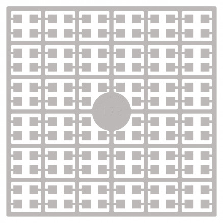 Pixelhobby Midi Perler 173 Perlegrå 2x2mm - 140 pixels