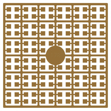 Pixelhobby Midi Perler 178 Lys Lysebrun 2x2mm - 140 pixels