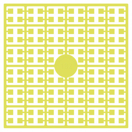 Pixelhobby Midi Perler 182 Lys Citrongul 2x2mm - 140 pixels