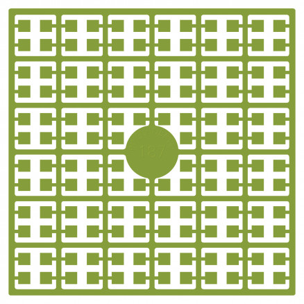 Pixelhobby Midi Perler 187 Lys Avocado 2x2mm - 140 pixels