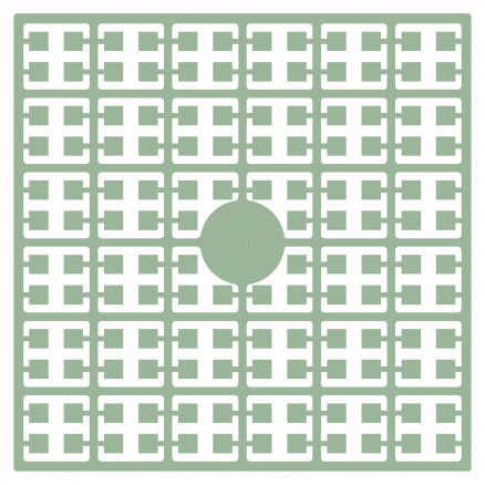 Pixelhobby Midi Perler 202 Lys bregne 2x2mm - 140 pixels