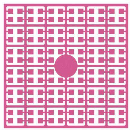 Pixelhobby Midi Perler 220 Cerise 2x2mm - 140 pixels