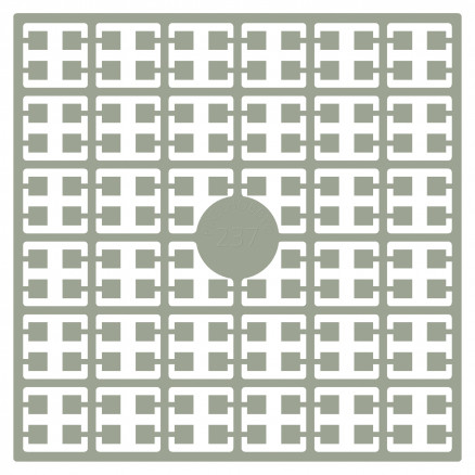 Pixelhobby Midi Perler 237 Lys Bævergrå 2x2mm - 140 pixels