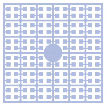 Pixelhobby Midi Perler 296 Ekstra lys Delft Blå 2x2mm - 140 pixels