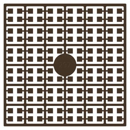 Pixelhobby Midi Perler 297 Kaffe 2x2mm - 140 pixels