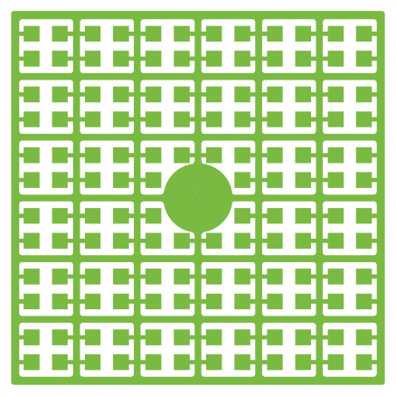 Pixelhobby Midi Perler 343 Lys Papegøje Grøn 2x2mm - 140 pixels