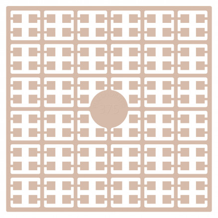 Pixelhobby Midi Perler 375 Lys hudfarve 2x2mm - 140 pixels