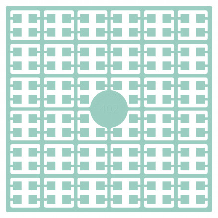 Pixelhobby Midi Perler 402 Lys mintgrøn 2x2mm - 140 pixels
