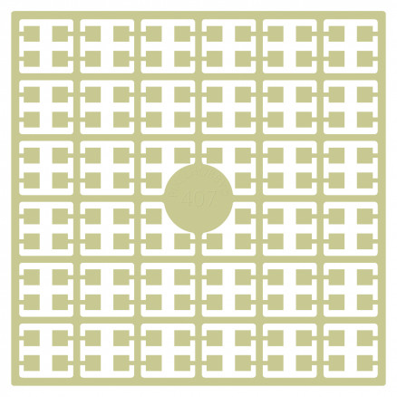 Pixelhobby Midi Perler 407 Khaki 2x2mm - 140 pixels