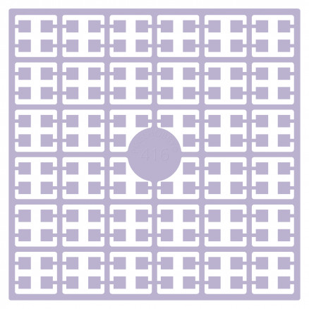 Pixelhobby Midi Perler 416 Lys Støvet Lilla 2x2mm - 140 pixels