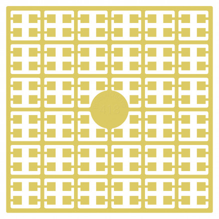 Pixelhobby Midi Perler 418 Sand Beige 2x2mm - 140 pixels