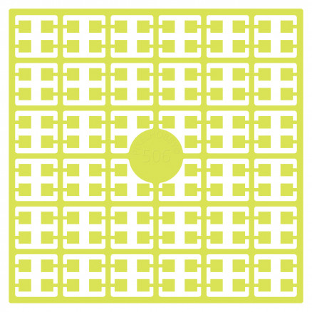 Pixelhobby Midi Perler 506 Lemon 2x2mm - 140 pixels