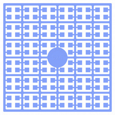 Pixelhobby Midi Perler 526 Lavendelblå 2x2mm - 140 pixels