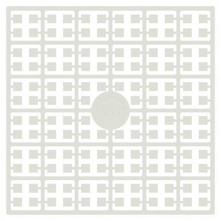 Pixelhobby Midi Perler 553 Meget lys Mokka Brun 2x2mm - 140 pixels