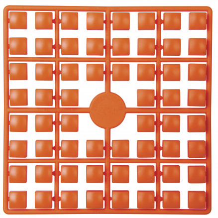 Pixelhobby XL Perler 224 Lys orange rød 5x5mm - 60 pixels