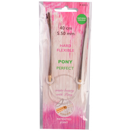 Pony Perfect Rundpinde Træ 40cm 5,50mm / 23.6in US9