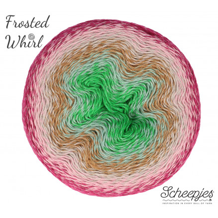 Scheepjes Frosted Whirl Garn Print 322 Skinny Scream