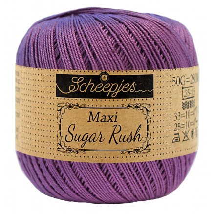 Scheepjes Maxi Sugar Rush Garn Unicolor 113 Delphinium