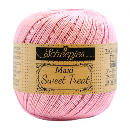 Scheepjes Maxi Sweet Treat Garn Unicolor 222 Tulip