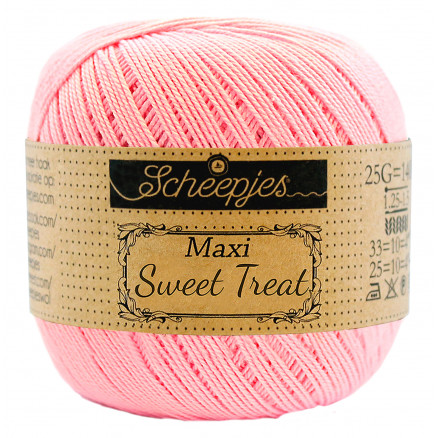 Scheepjes Maxi Sweet Treat Garn Unicolor 749 Pink