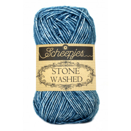 Scheepjes Stone Washed Garn Mix 805 Blue Apatite