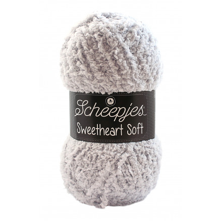 Scheepjes Sweetheart Soft Garn Unicolor 19 Lys Gråbrun