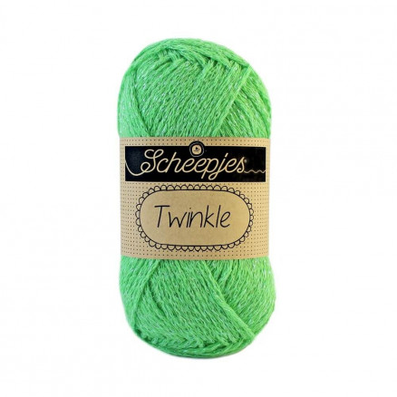 Scheepjes Twinkle Garn Glimmer 922 Lysegrøn