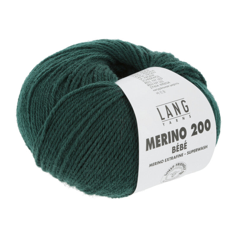 Lang Yarns Merino 200 bebe - Fir - 318